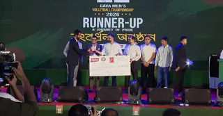 কাভা কাপে রানার্স-আপ; সংবর্ধনা পেল বাংলাদেশ ভলিবল দল